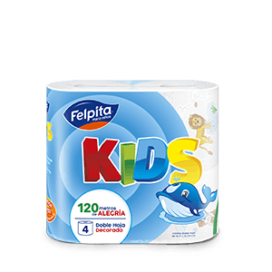 El primer papel higienico para niños